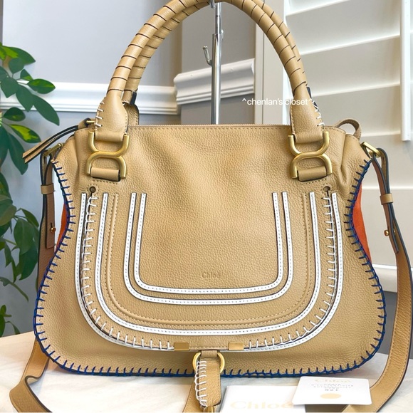Chloe Handbags - 🔥Like new! Chloe Marcie Whipstitched Bag
